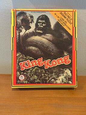 Vintage King Kong 150 Pc Jigsaw Puzzle 1976